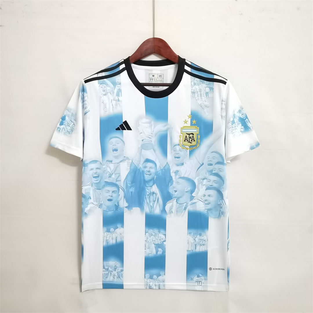 AAA Quality Argentina 2022 World Cup Special Champion Jersey